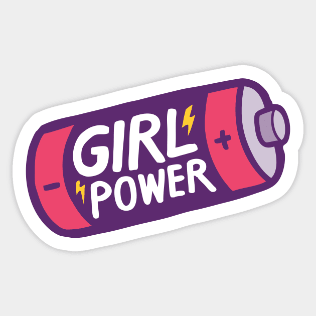 Girl Power Sticker by evannave